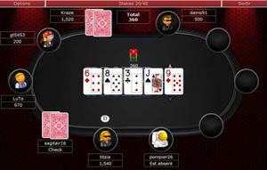 Poker en ligne